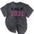Class Of 2031 Graduation T-Shirt Mineral Wash Tshirts Mineral Black