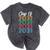 Class Of 2031 Kindergarten Graduation T Shirt Mineral Wash Tshirts Mineral Black