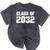 Class Of 2032 High School College Graduation Reunion T-Shirt Mineral Wash Tshirts Mineral Black