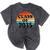 Class Of 2035 Senior Graduate Retro Graduation Mineral Wash Tshirts Mineral Black