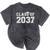 Class Of 2037 Kindergarten To Graduation First Day Of School Mineral Wash Tshirts Mineral Black