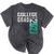 College Grad Class Of 2027 Graduation Mineral Wash Tshirts Mineral Black