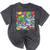 Colorful Kidcore 90s Nostalgia Meme Sneakers Robot Toy Slime Mineral Wash Tshirts Mineral Black