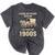 Country Please Be Patient With Me I'm From The 1900s Vintage Premium Tri-Blend Mineral Wash Tshirts Mineral Black
