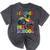 I Crushed Pre-K Monster Truck Graduation Preschool Grad 2025 Mineral Wash Tshirts Mineral Black