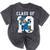 Dabbing Graduation Class Of 2019 Unicorn Shirt Mineral Wash Tshirts Mineral Black