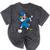 Dabbing Graduation Class 2023 Unicorn Volleyball Mineral Wash Tshirts Mineral Black