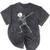 Dabbing Skeleton Nurse Halloween Graduation Mineral Wash Tshirts Mineral Black