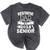 Dad Of a 2018 Senior Graduation Mineral Wash Tshirts Mineral Black