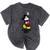 Disney Mickey Mouse Peace Out Totally Retro Graduation Mineral Wash Tshirts Mineral Black