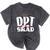 Doctor Of Physical Therapy Graduation T-Shirt Therapist DPT Mineral Wash Tshirts Mineral Black
