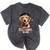 Dog Class Of 2024 Graduation Senior 2024 Men Women Girls Kids Mineral Wash Tshirts Mineral Black