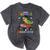 I Easily Crushed Kindergarten Graduation 2022 Truck Dinosaur Mineral Wash Tshirts Mineral Black