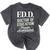EdD Doctor Of Education Graduation For Doctoral Degree Mineral Wash Tshirts Mineral Black
