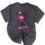 Flamingo Nailed It Graduation Flamingo Mineral Wash Tshirts Mineral Black
