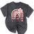 Fun Happy Last Day Of School Girl Student Graduation Rainbow Mineral Wash Tshirts Mineral Black