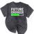 Future Engineer Loading Bar Cool Graduation Mineral Wash Tshirts Mineral Black