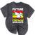 Future HBCU African American Gradute Graduation Mineral Wash Tshirts Mineral Black