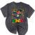 Future HBCU Grad Dabbing Kid Graduation For Boys Kids Mineral Wash Tshirts Mineral Black
