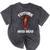 Future HBCU Grad Girl Wearing Graduation Gown Mineral Wash Tshirts Mineral Black