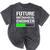 Future Mechanical Engineer Cool Graduation Mineral Wash Tshirts Mineral Black