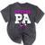 Future PA Physician Assistant Graduation Mineral Wash Tshirts Mineral Black