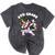 Girls Dabbing Unicorn 6th Sixth Grade Nailed It Graduation Mineral Wash Tshirts Mineral Black
