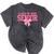 Graduate 2025 Class Of 2025 Senior Coquette Bow Graduation Mineral Wash Tshirts Mineral Black