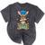 Graduate Kangaroo Class Of 2025 Kids Graduation Mineral Wash Tshirts Mineral Black
