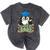 Graduate Penguin Class Of 2025 Kids Graduation Mineral Wash Tshirts Mineral Black