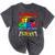 I Graduated From 1st Grade Graduation Matching Student Mineral Wash Tshirts Mineral Black