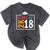 Graduation 2018 Class Of 2018 2K18 Tshirt Mineral Wash Tshirts Mineral Black