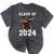 Graduation Class Of 2024 Bigfoot Graduated Seniors 2024 Mineral Wash Tshirts Mineral Black
