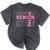 Graduation Class Of 2026 Senior 2026 Pink Bow Coquette Mineral Wash Tshirts Mineral Black