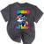 Graduation I Crushed 2nd Grade Unicorn Girls Grad Magical Mineral Wash Tshirts Mineral Black