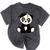 Graduation Panda Bear 2017 Graduate Graduation T-Sh Mineral Wash Tshirts Mineral Black