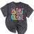 Graduation Peace Sign Out Eighth Grade Tie Dye Hippie Mineral Wash Tshirts Mineral Black