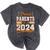 Graduation Proud Parents Of a 2024 Graduate For Mom And Dad Mineral Wash Tshirts Mineral Black