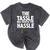 Graduation The Tassle Was Worth The Hassle T-Shirt Mineral Wash Tshirts Mineral Black