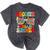 Groovy Goodbye 7th Grade Graduation Hello Summer Kids Mineral Wash Tshirts Mineral Black