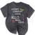 Hello Middle School Graduation Elementary School T-Shirt Mineral Wash Tshirts Mineral Black