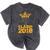 High School King Graduation Shirt Class Of 2018 Seniors Mineral Wash Tshirts Mineral Black