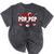 Hockey Senior Pop Pop Graduation Class Of 2026 Kids Mineral Wash Tshirts Mineral Black