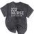ICU Nurse 2018 Graduation Nurse RN Mineral Wash Tshirts Mineral Black