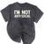 I'm Not Anti-Social I Introvert Mineral Wash Tshirts Mineral Black