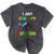 I Just Crushed Preschool Monster Graduation Mineral Wash Tshirts Mineral Black