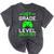 Kids 1st Grade Level Unlocked Back To School Gamer Graduation Mineral Wash Tshirts Mineral Black