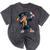 Kids Boys Grad Dabbing Graduation Class Of 2025 Mineral Wash Tshirts Mineral Black