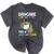 Kids Daycare Graduation Unicorn Last Day Of School Kids Mineral Wash Tshirts Mineral Black