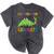 Kids Kindergarten Graduate Dinosaur Kindergarten Graduation Mineral Wash Tshirts Mineral Black